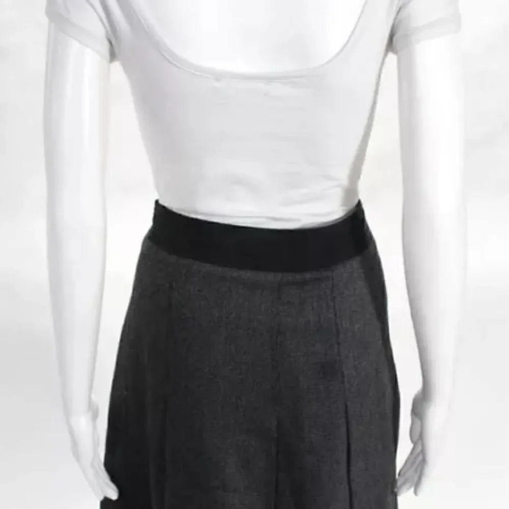 𝅺euc Etcetera pleated a line skirt belted sz 8